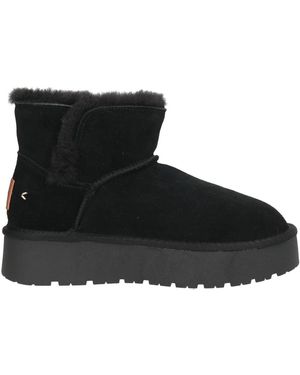 Carmela Ankle Boots Leather - Black