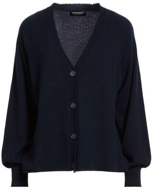Repeat Cashmere Midnight Cardigan Cashmere - Blue