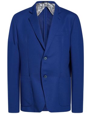 Havana & Co. Bright Blazer Polyester, Elastane - Blue