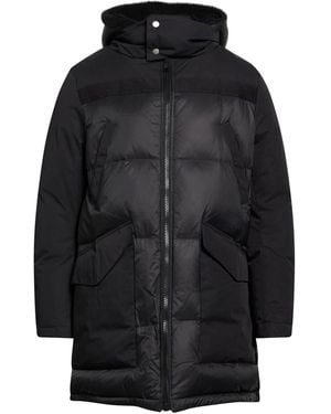 Yves Salomon Ys Army Puffer Cotton, Polyamide, Lambskin, Wool, Acrylic - Black