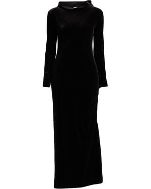 AVAVAV Maxi Dress Polyester, Elastane - Black