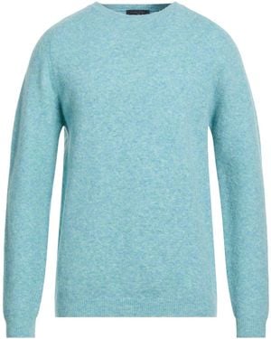 Daniele Fiesoli Jumper Merino Wool, Polyamide, Elastane - Blue
