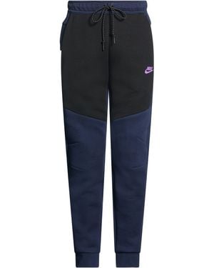 Nike Pants Cotton, Polyester - Blue