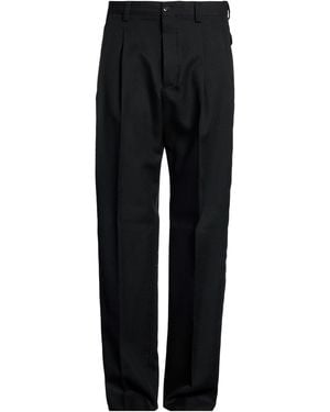 Laneus Trousers Virgin Wool - Black