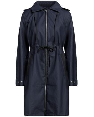 Add Overcoat & Trench Coat - Blue