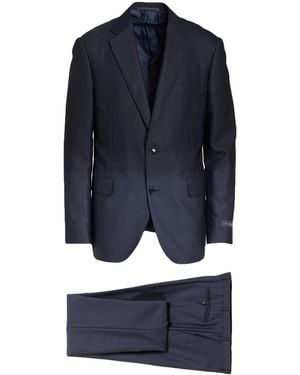 Pal Zileri Midnight Suit Wool - Blue