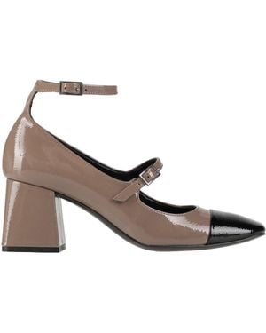 Ovyè Pumps Textile Fibers - Gray