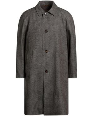 Moorer Overcoat & Trench Coat Virgin Wool - Gray
