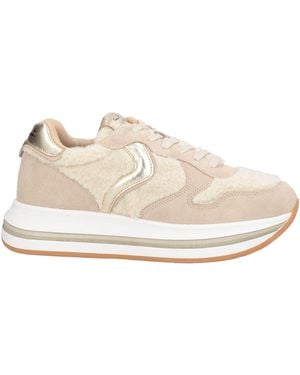 Voile Blanche Light Sneakers Leather, Textile Fibers - Natural