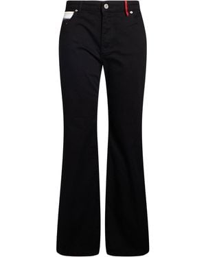 Missoni Pants Cotton, Elastomultiester, Rubber - Black
