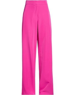 SILENCE LIMITED Pants Polyester, Elastane - Red