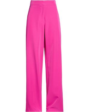 SILENCE LIMITED Pants Polyester, Elastane - Red