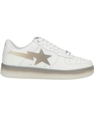 A Bathing Ape Trainers - White
