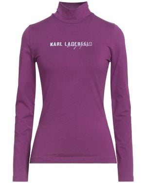 KARL LAGERFELD T-shirt - Purple