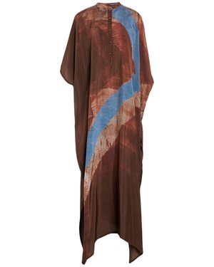 Raga Maxi Dress Viscose - Brown