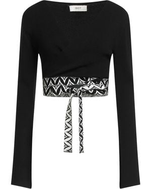 Akep Wrap Cardigans Viscose, Polyamide, Elastane - Black