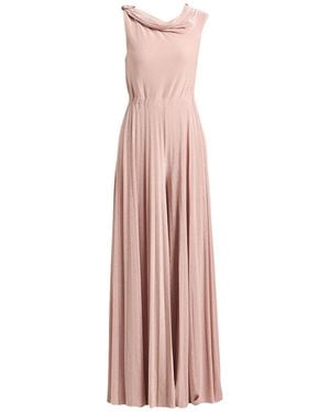 Liu Jo Jumpsuit Viscose, Polyamide, Metallic Polyester, Elastane - Pink