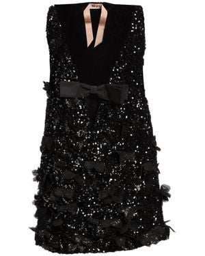 N°21 Mini Dress Polyester - Black