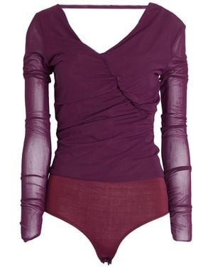 Rebel Queen Bodysuits - Purple
