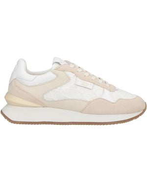 Twinset Sneakers Leather, Textile Fibers - White