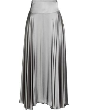 Siyu Maxi Skirt Viscose - Grey