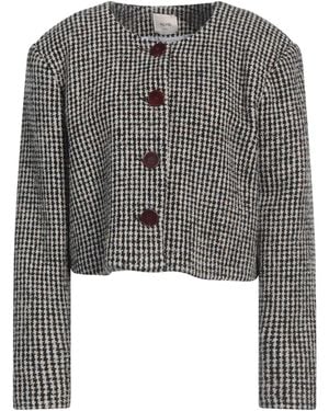 Alysi Jacket Virgin Wool, Polyester, Polyamide, Silk - Gray