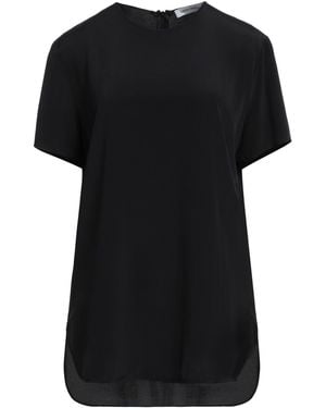 SIMONA CORSELLINI Top Acetate, Silk - Black