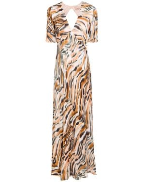 Twinset Maxi Dresses - Metallic