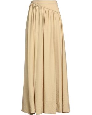 Rabanne Maxi Skirt Viscose, Polyamide - Natural