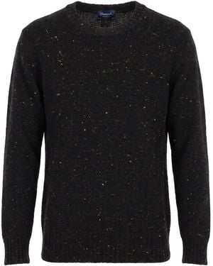 Drumohr Sweater Virgin Wool, Cashmere, Polyamide - Black