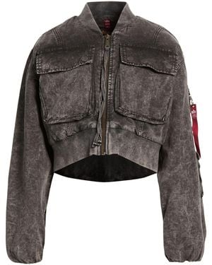 Alpha Industries Jackets - Black
