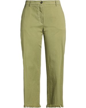 Antonelli Military Pants Cotton, Elastane - Green