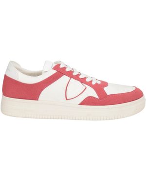 Philippe Model Sneakers Leather, Textile Fibers - Pink