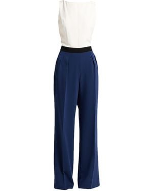 Max Mara Jumpsuit Triacetate, Polyester - Blue