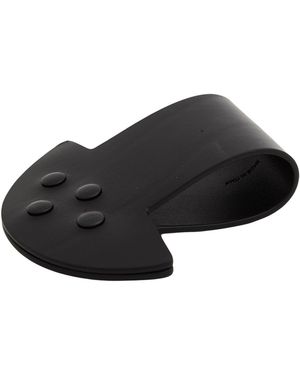 Rick Owens Bracelet Bull Skin - Black