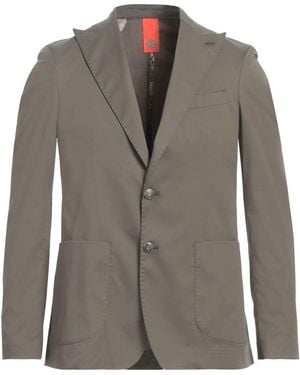 Bharnaba Military Blazer Cotton, Polyamide, Elastane - Gray