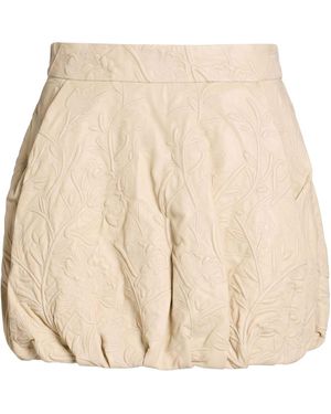 Munthe Mini Skirt Lambskin - Natural
