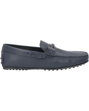 Tod's Slate Loafers Leather - Blue