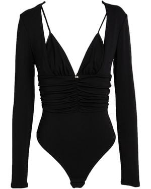 Elisabetta Franchi Bodysuit Viscose, Elastane - Black