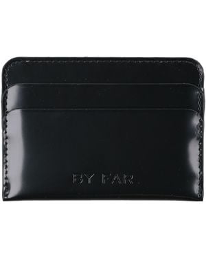 BY FAR Cardholder Leather - Black
