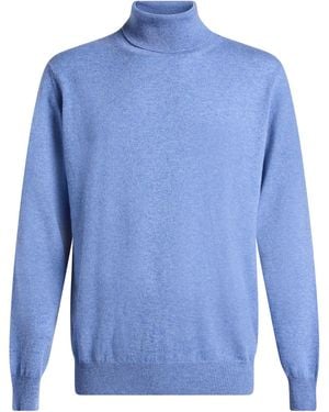 Moorer Turtleneck - Blue