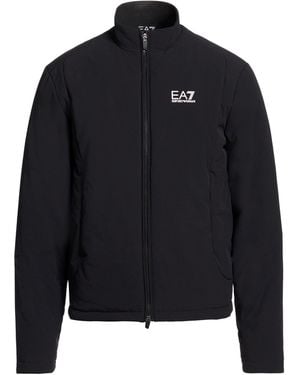 EA7 Jacket Polyamide, Elastane - Blue