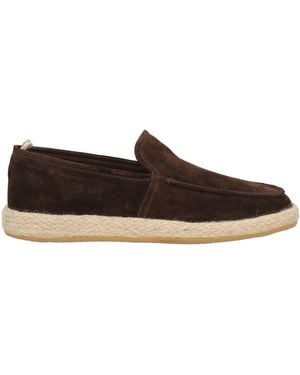 Officine Creative Dark Loafers Leather - Brown