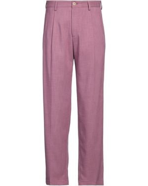 Strellson Trousers Viscose, Polyester, Elastane - Purple