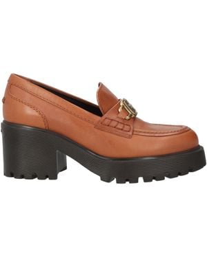 Hogan Loafers Leather - Brown