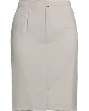 Marella Midi Skirt Virgin Wool - Gray