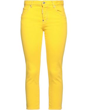 DSquared² Jeanshose - Gelb