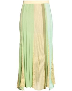Roberto Collina Maxi Skirt Viscose, Elastane - Yellow
