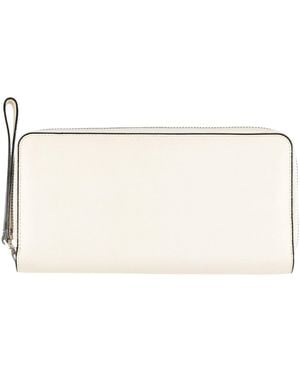 Valextra Wallet - Natural