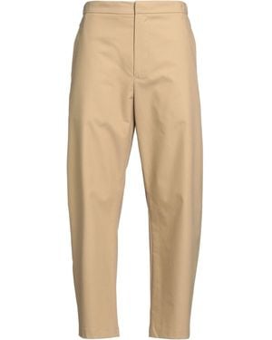 Jil Sander Trousers Cotton - Natural